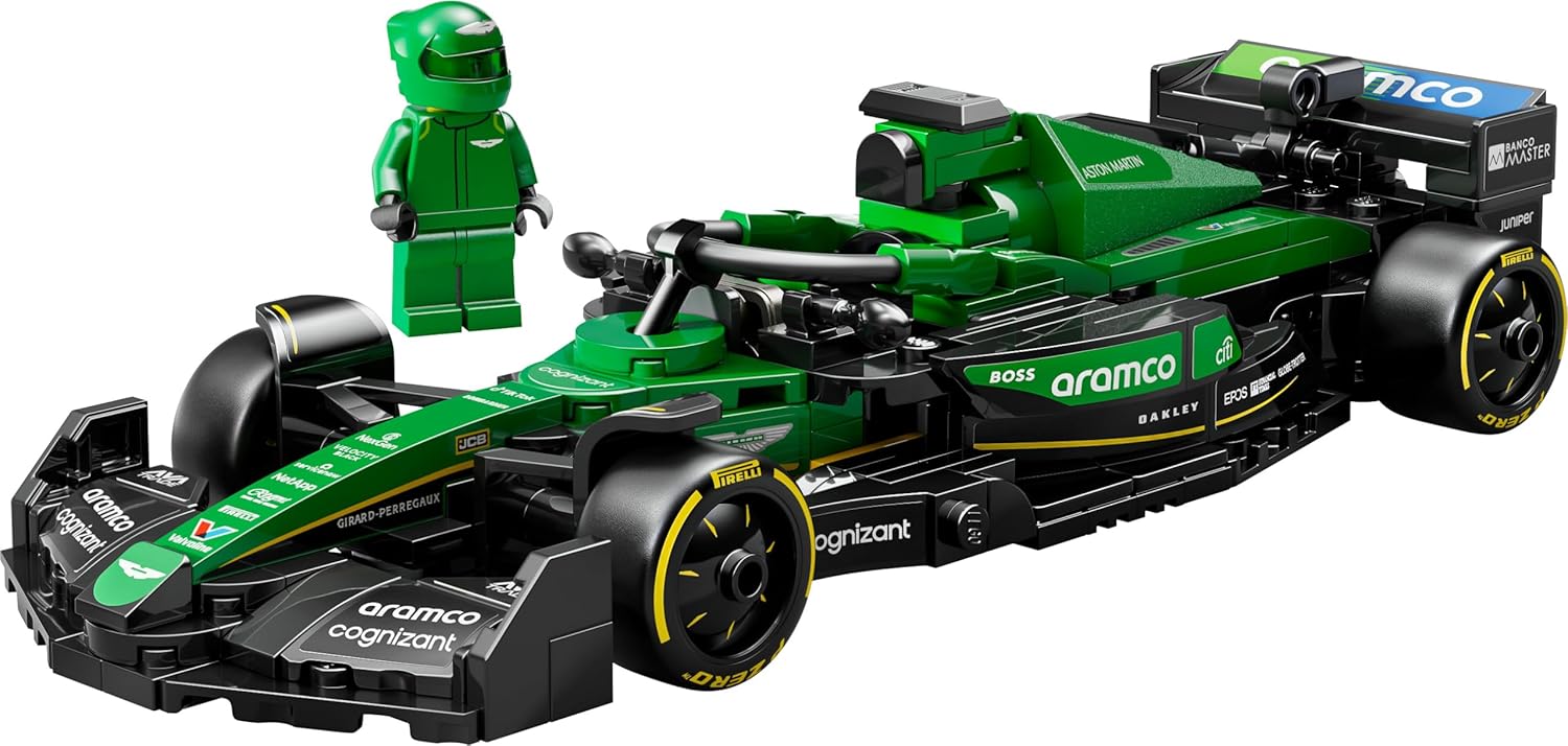 LEGO Speed Champions Aston Martin Aramco F1 AMR24